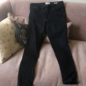 Frame denim size 31  le high skinny jeans